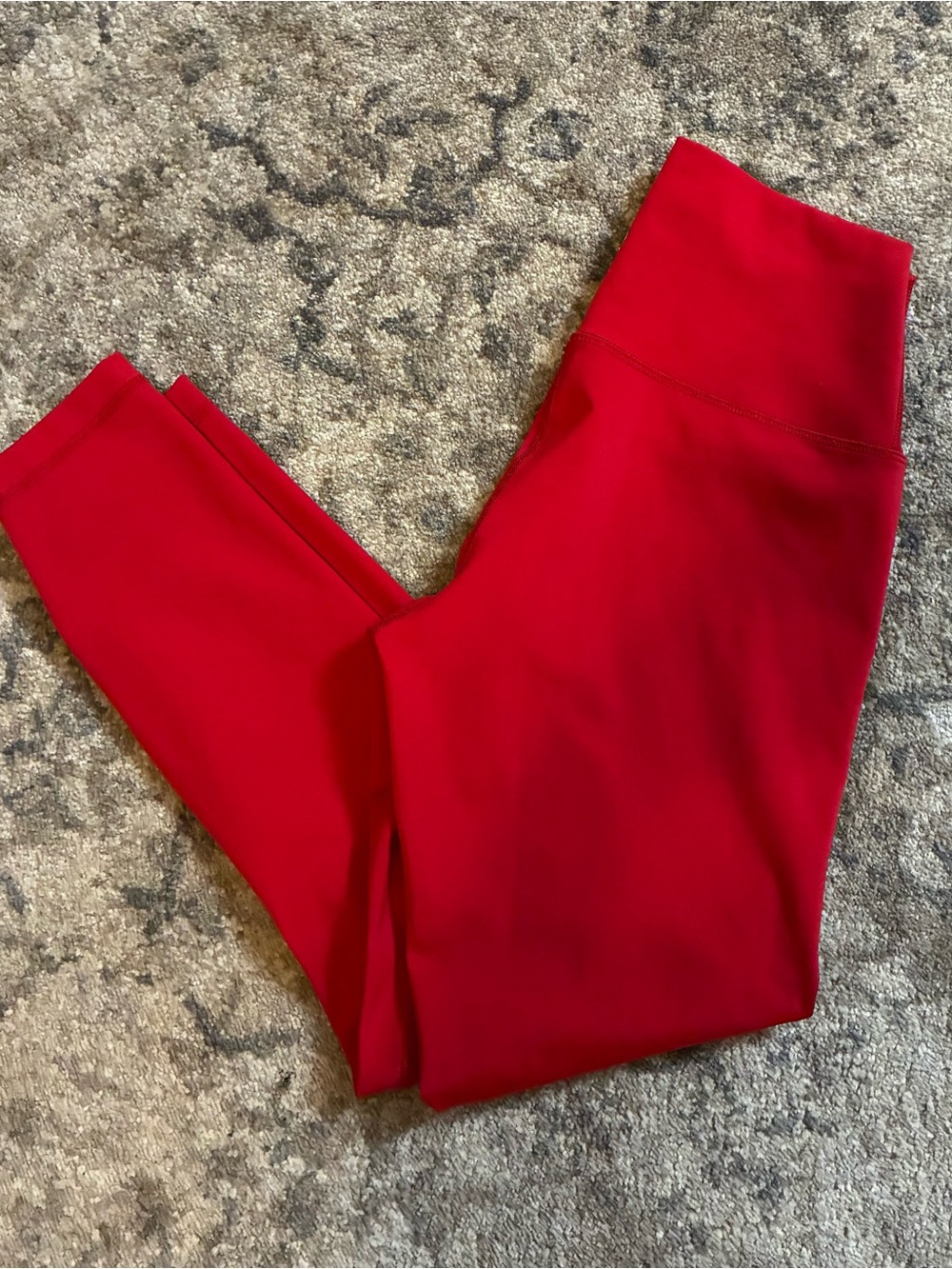 90 Degree By Reflex Red Active Leggings